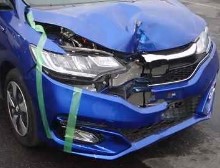 フィットハイブリッド2018年式事故車のサンプル画像1